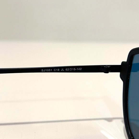 Red Mirrored Aviator Sunglasses - Picture 6 of 6